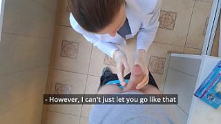 Dokter Muda Rusia Yang Seksi Menghisap Batangku Saat Konsultasi! (asmr Pov)