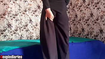 Istri Berhijab Arab Menggairahkan Dan Memanggil Kekasih Gelapnya