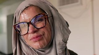 Gadis Berhijab Cosplay Dihardcore Oleh Milf Amerika Sampai Muncrat